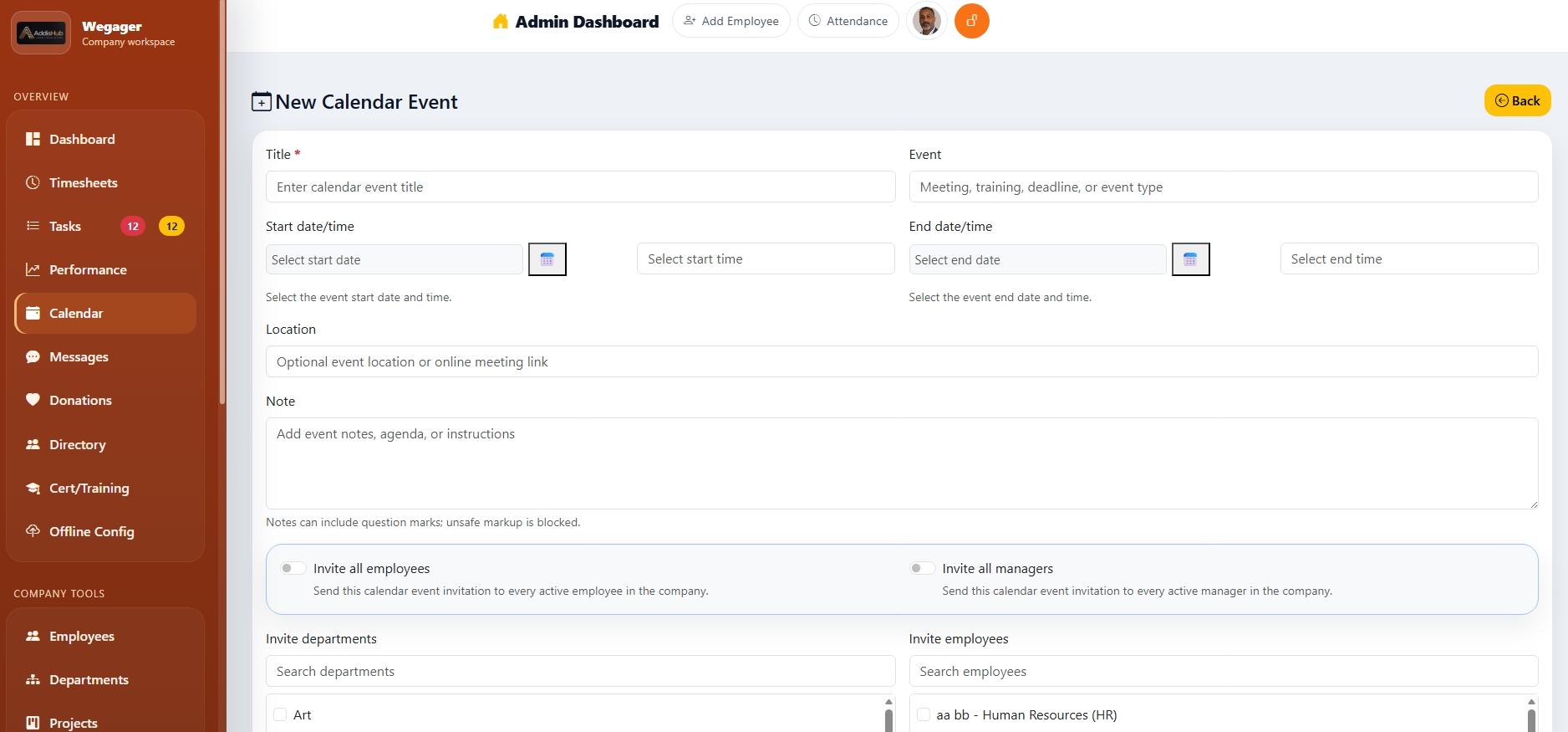 Employee Onboarding System