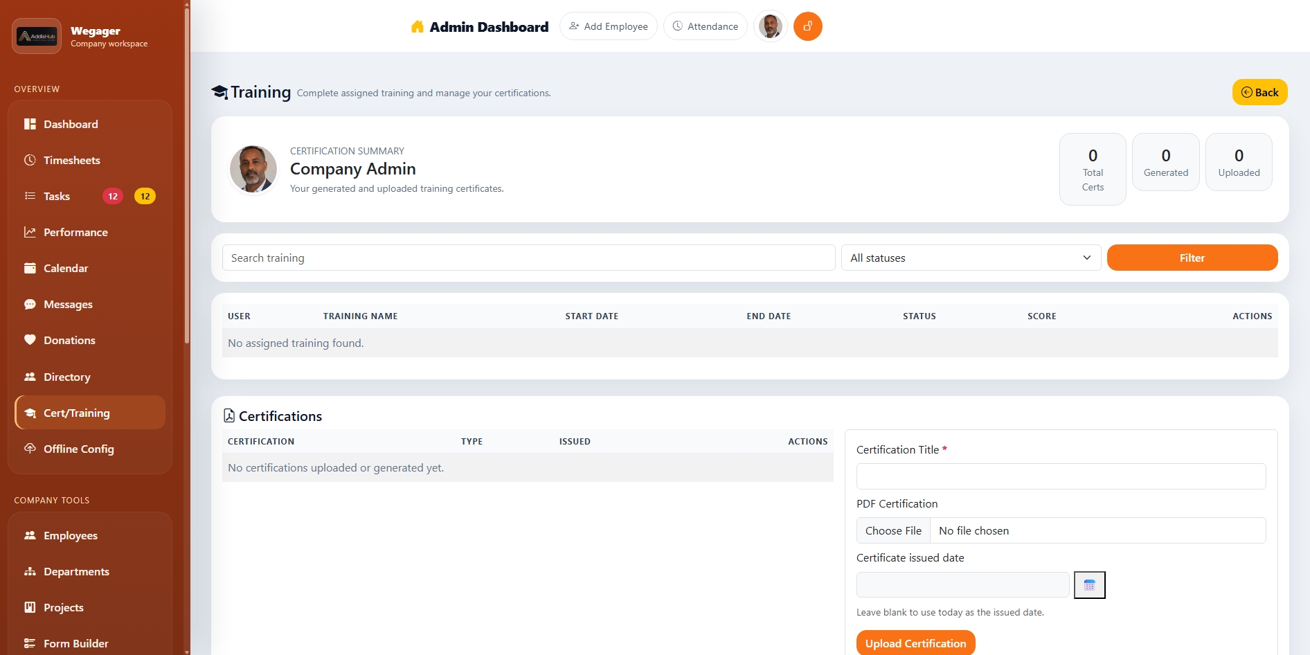 Employee Onboarding System